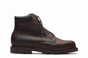 Botins Paraboot Bergerac Marrom Escuro | GYY959UB