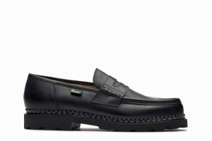 Mocassins Paraboot Reims Pretas | FUQ7558YP