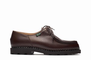 Sapatos Derby Paraboot Michael Marrom Escuro | WUJ579SD