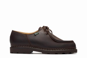 Sapatos Derby Paraboot Michael Marrom Escuro | NVB4446OX