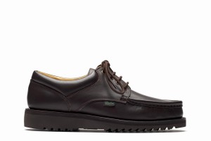 Sapatos Derby Paraboot Thiers Marrom Escuro | RQU6547GS