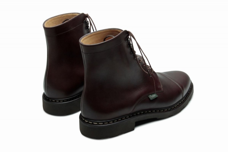 Botins Paraboot Neuilly Marrom Escuro | AXL9411JT