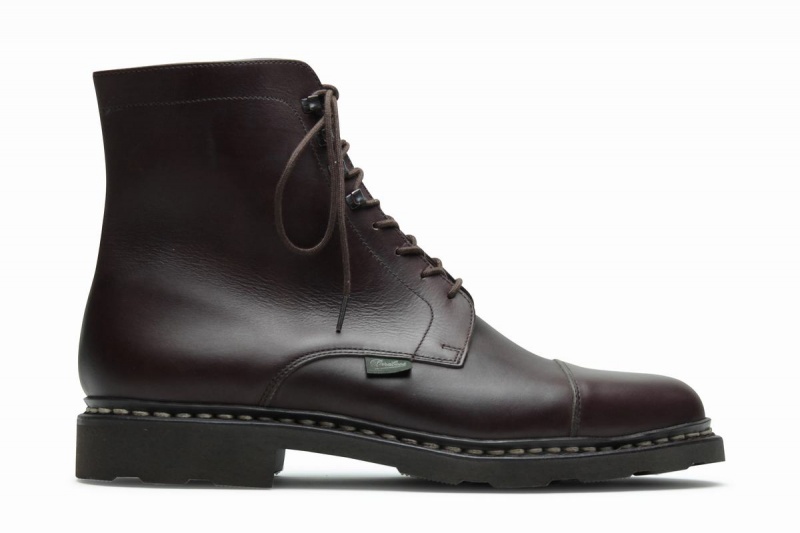 Botins Paraboot Neuilly Marrom Escuro | AXL9411JT