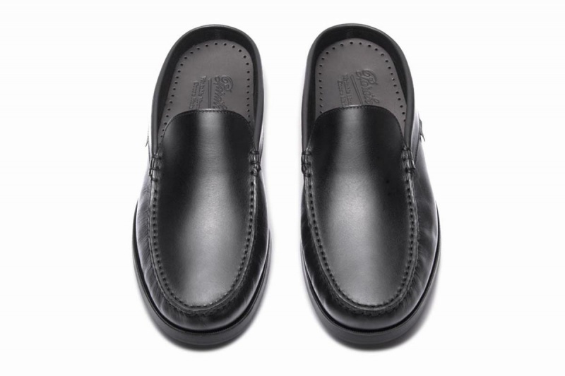 Mocassins Paraboot Bahamas Pretas | IBQ1176MJ