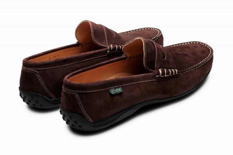 Mocassins Paraboot Cabrio Marrom Escuro | XOP7624OE