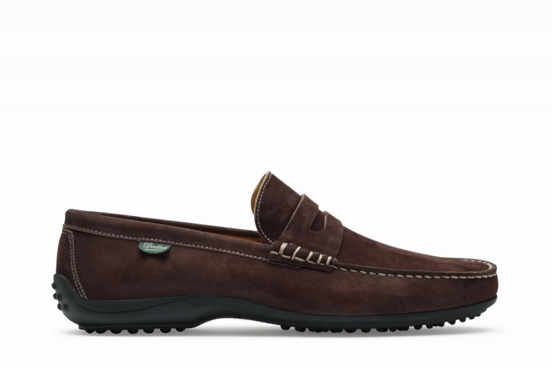 Mocassins Paraboot Cabrio Marrom Escuro | XOP7624OE