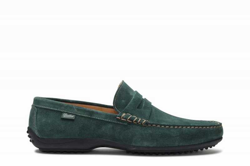 Mocassins Paraboot Cabrio Verdes | TQL31100KO