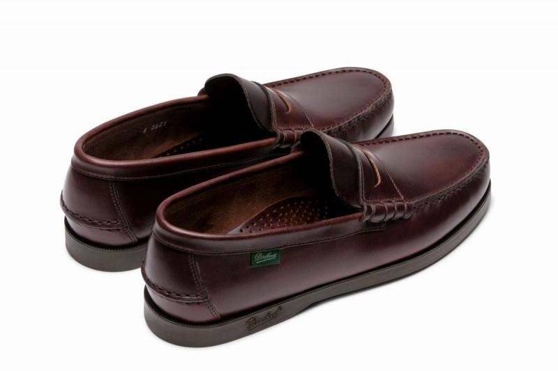 Mocassins Paraboot Coraux Marrom Pretas | YEJ8825II