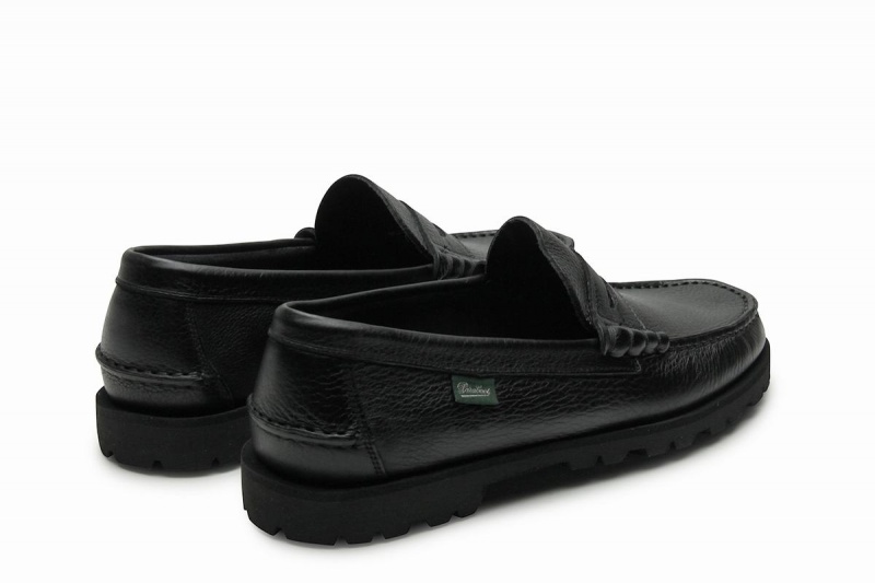 Mocassins Paraboot Coraux Pretas | HGU2938IP