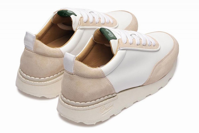 Sapatilhas Paraboot Cosmos F Branco Bege | QVH9441IE