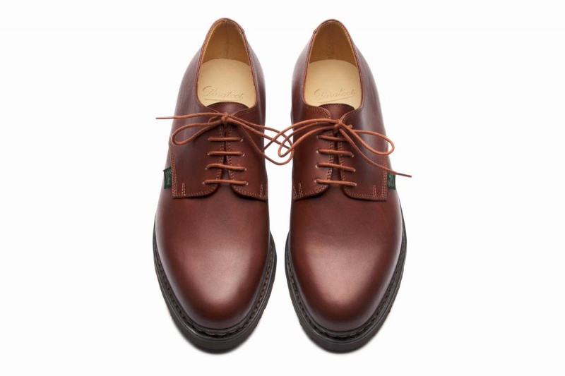 Sapatos Derby Paraboot Arles Marrom | RTZ2266DZ