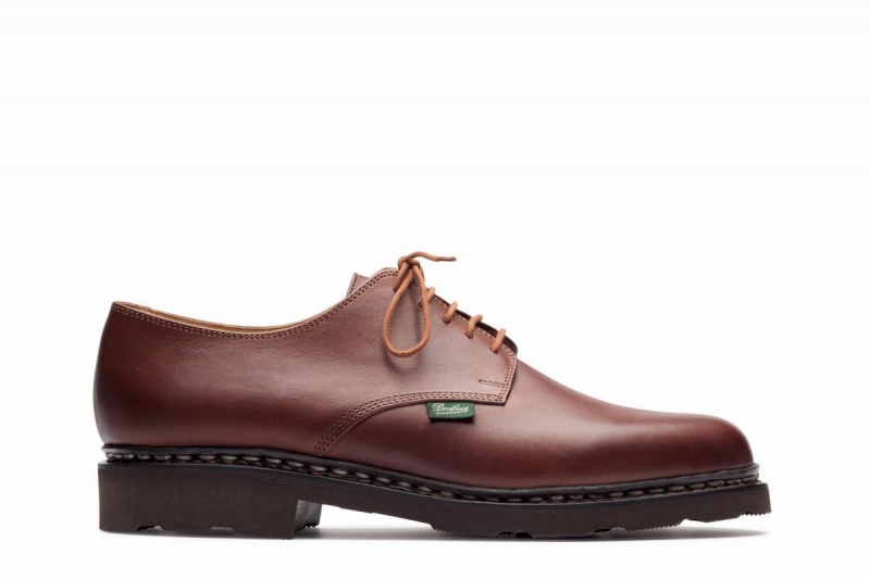 Sapatos Derby Paraboot Arles Marrom | RTZ2266DZ