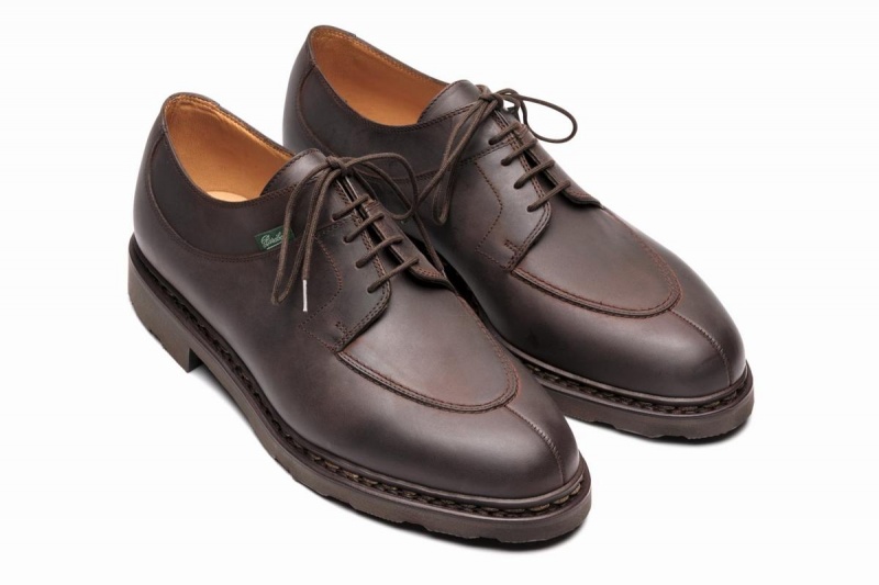 Sapatos Derby Paraboot Avignon Marrom Escuro | ZUH2913OV