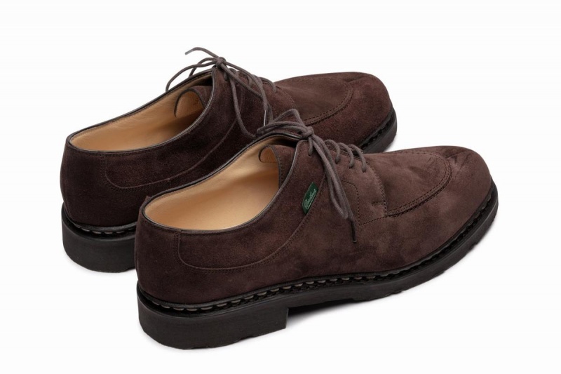 Sapatos Derby Paraboot Avignon Marrom Escuro | OVK837ZB