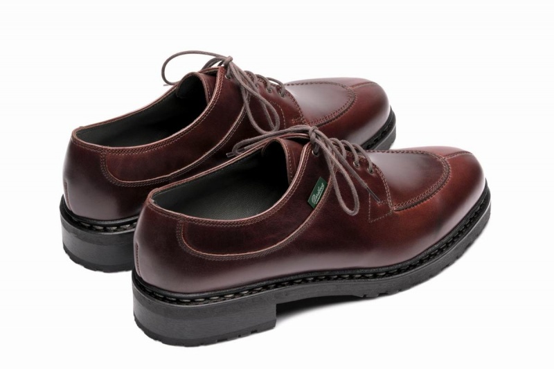 Sapatos Derby Paraboot Avignon Marrom Pretas | CID7393QD