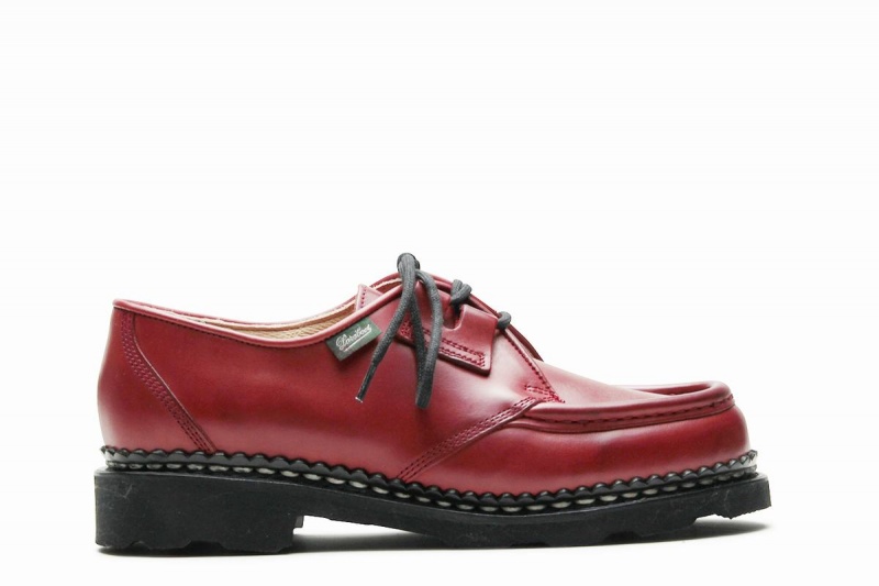 Sapatos Derby Paraboot Beaubourg Vermelhas | RLE4653ZM