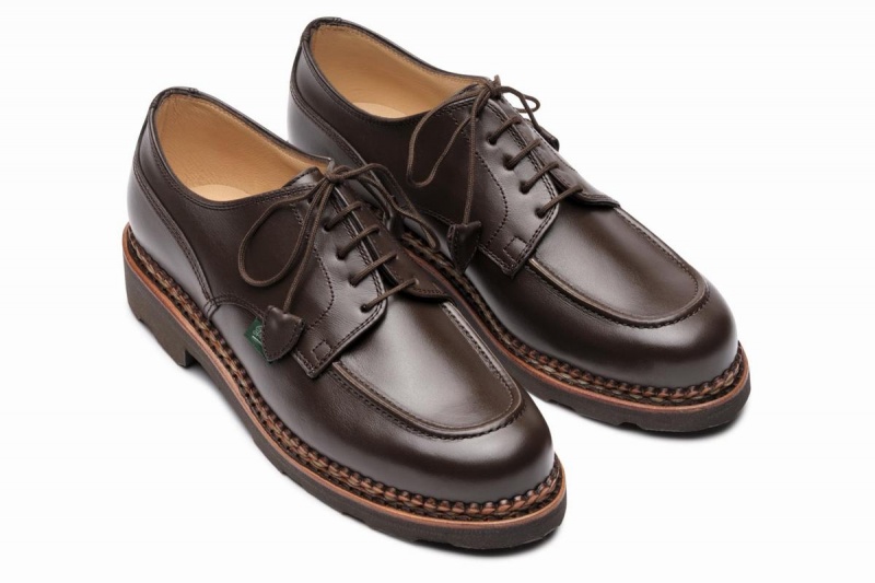 Sapatos Derby Paraboot Chamade Marrom Escuro | FQC4985BD