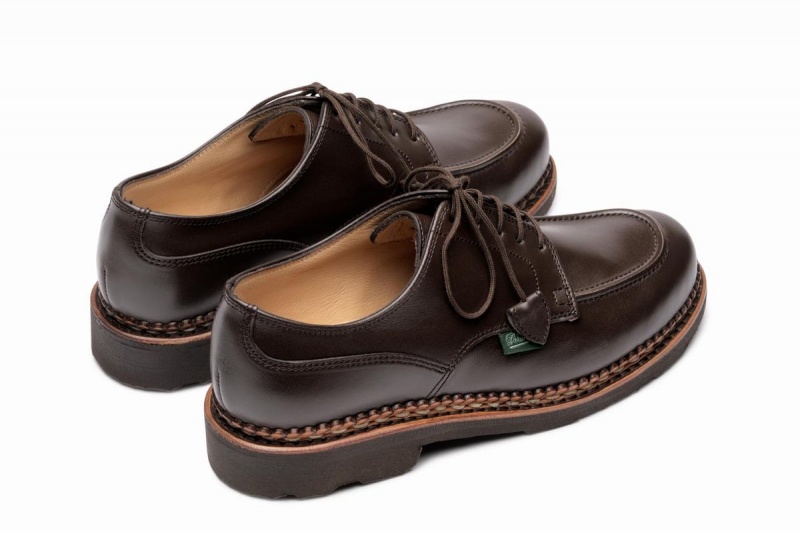 Sapatos Derby Paraboot Chamade Marrom Escuro | FQC4985BD