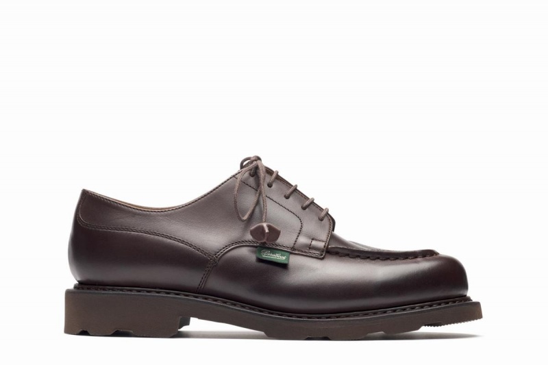 Sapatos Derby Paraboot Chambord Marrom Escuro | ZIN10076LH