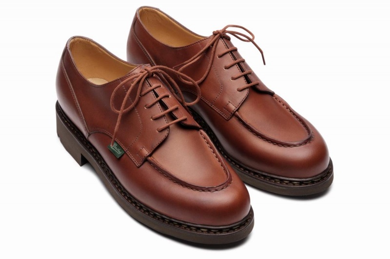 Sapatos Derby Paraboot Chambord Marrom | IWV8245BC