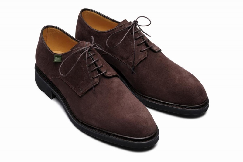 Sapatos Derby Paraboot Frenaye Marrom Escuro | CKO3319KM