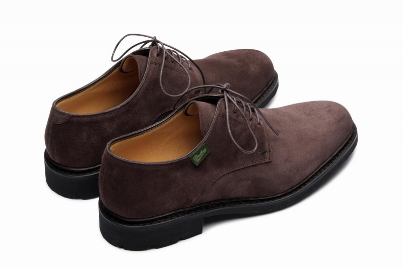 Sapatos Derby Paraboot Frenaye Marrom Escuro | CKO3319KM