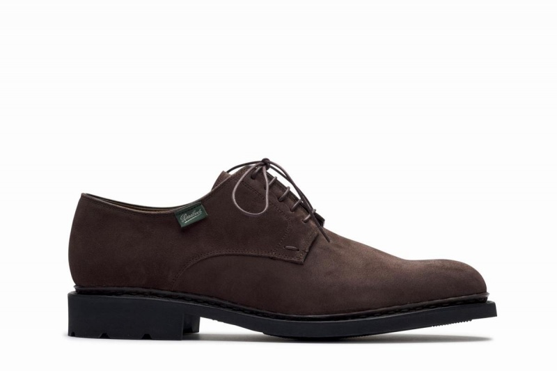 Sapatos Derby Paraboot Frenaye Marrom Escuro | CKO3319KM