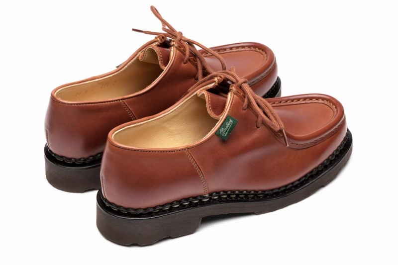 Sapatos Derby Paraboot Michael F Marrom | SGZ3458GY