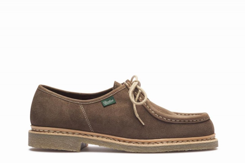 Sapatos Derby Paraboot Micka Caqui | OEG3462LN