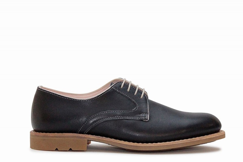 Sapatos Derby Paraboot Saphir Gy Azuis Pretas | KUC1837GZ