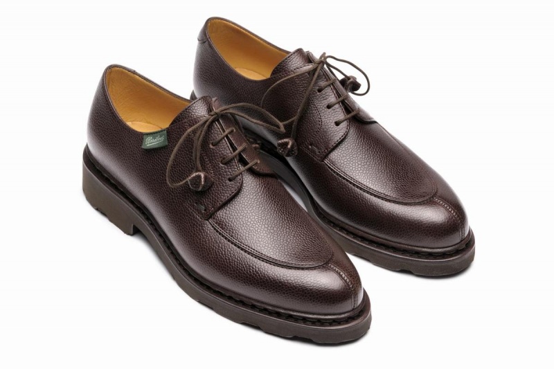 Sapatos Derby Paraboot Veley Marrom Escuro | OEV4069EO