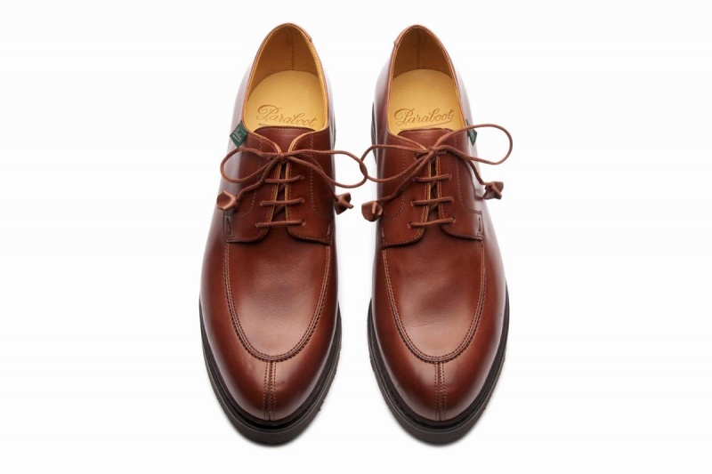 Sapatos Derby Paraboot Veley Marrom | AZA2338TT