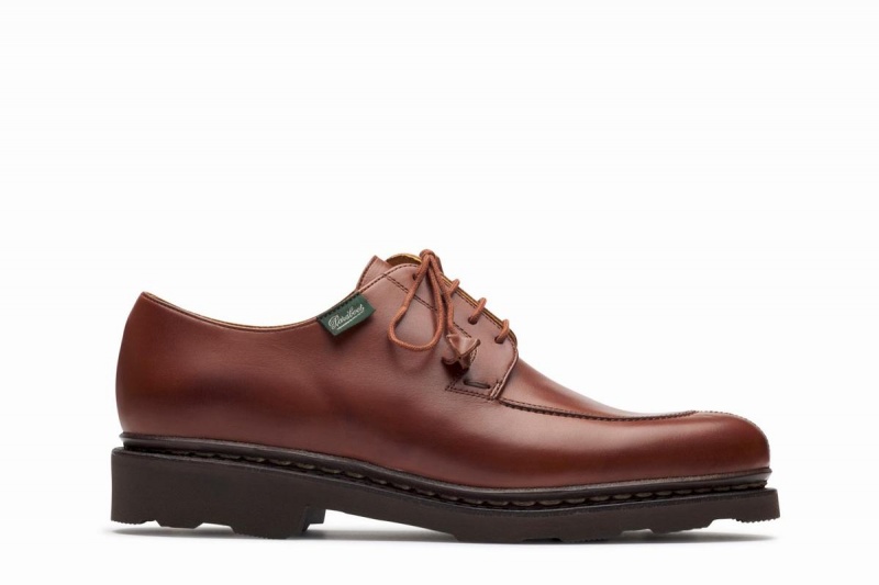 Sapatos Derby Paraboot Veley Marrom | AZA2338TT