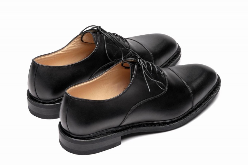 Sapatos Oxford Paraboot Montaigne Pretas | FLL1546PL