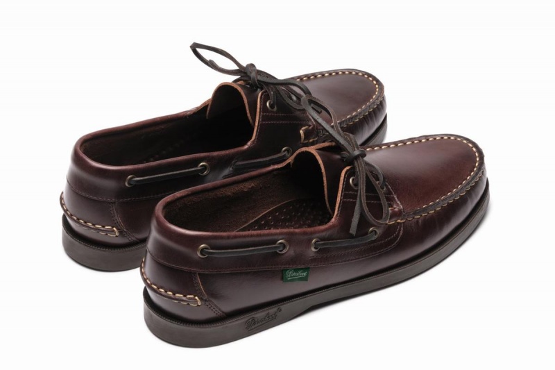 Sapatos de Vela Paraboot Barth Marrom Escuro | AWU8470VN