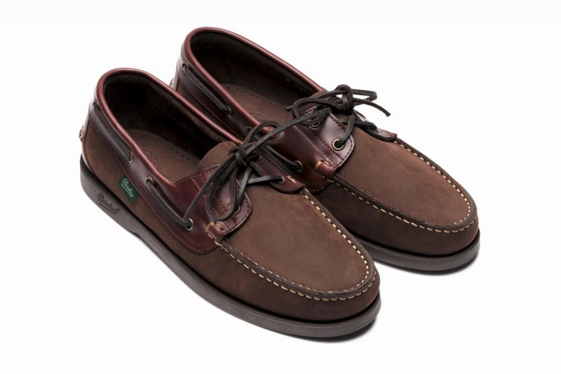 Sapatos de Vela Paraboot Barth Marrom Escuro | DQN1790YF