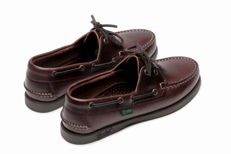 Sapatos de Vela Paraboot Barth Marrom Pretas | LJP9663RQ