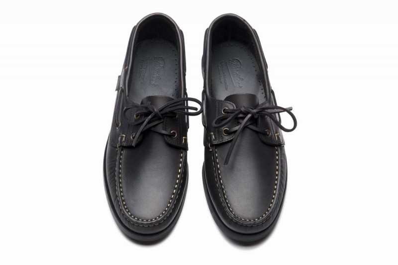 Sapatos de Vela Paraboot Barth Pretas | PCD1184UL